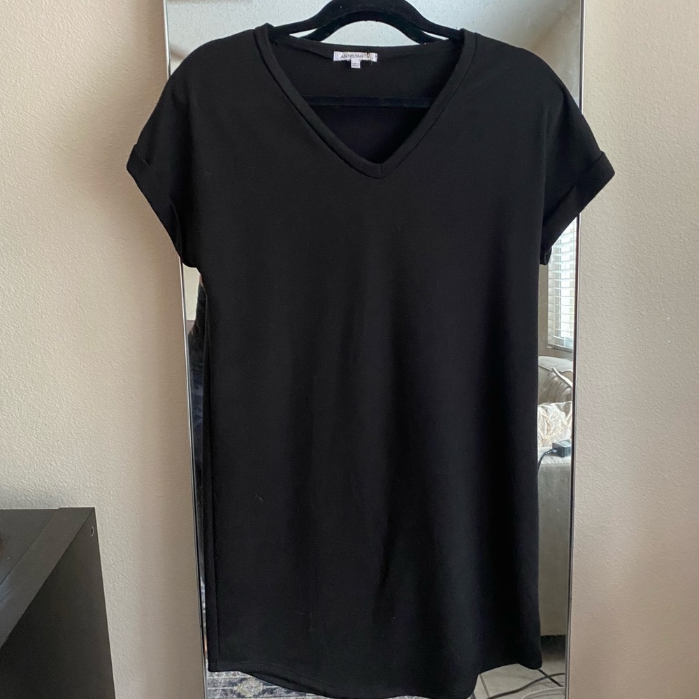 Black t shirt dress Size S
